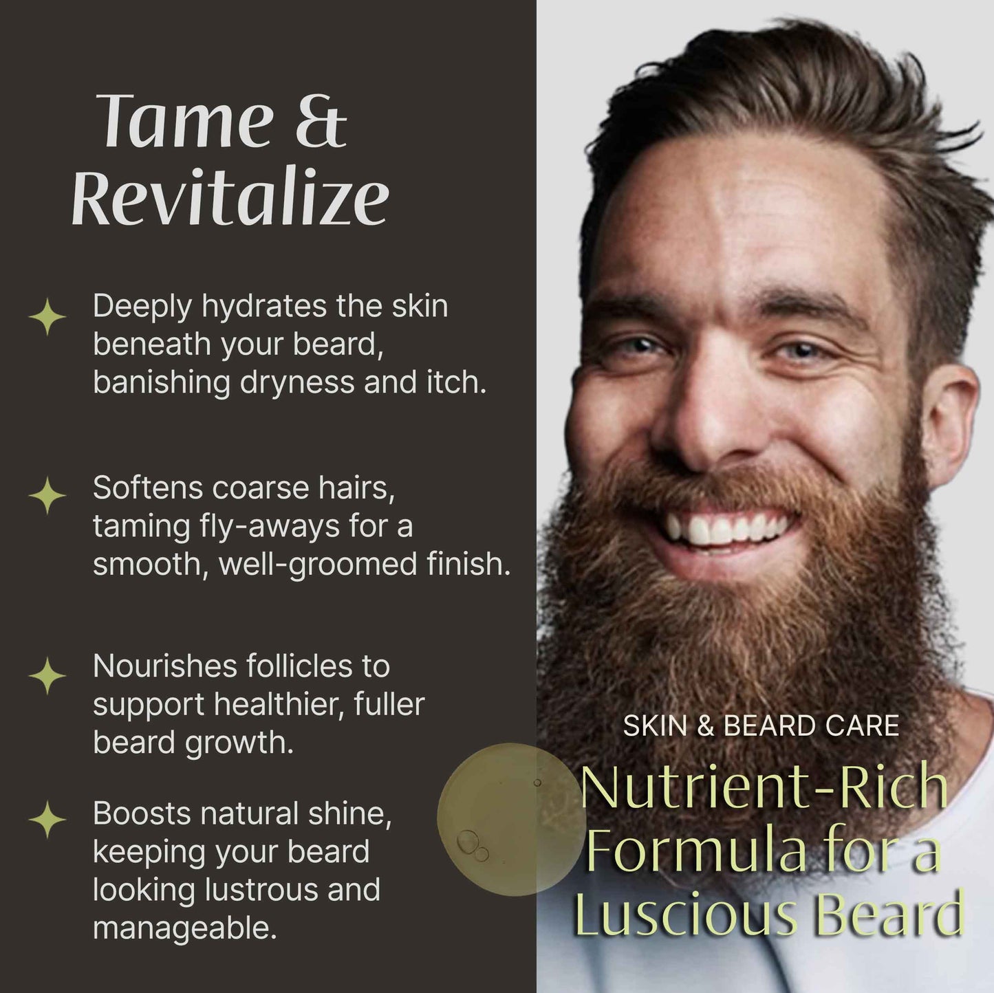 Beard Oil | Unrefined Organic Oil for Beard