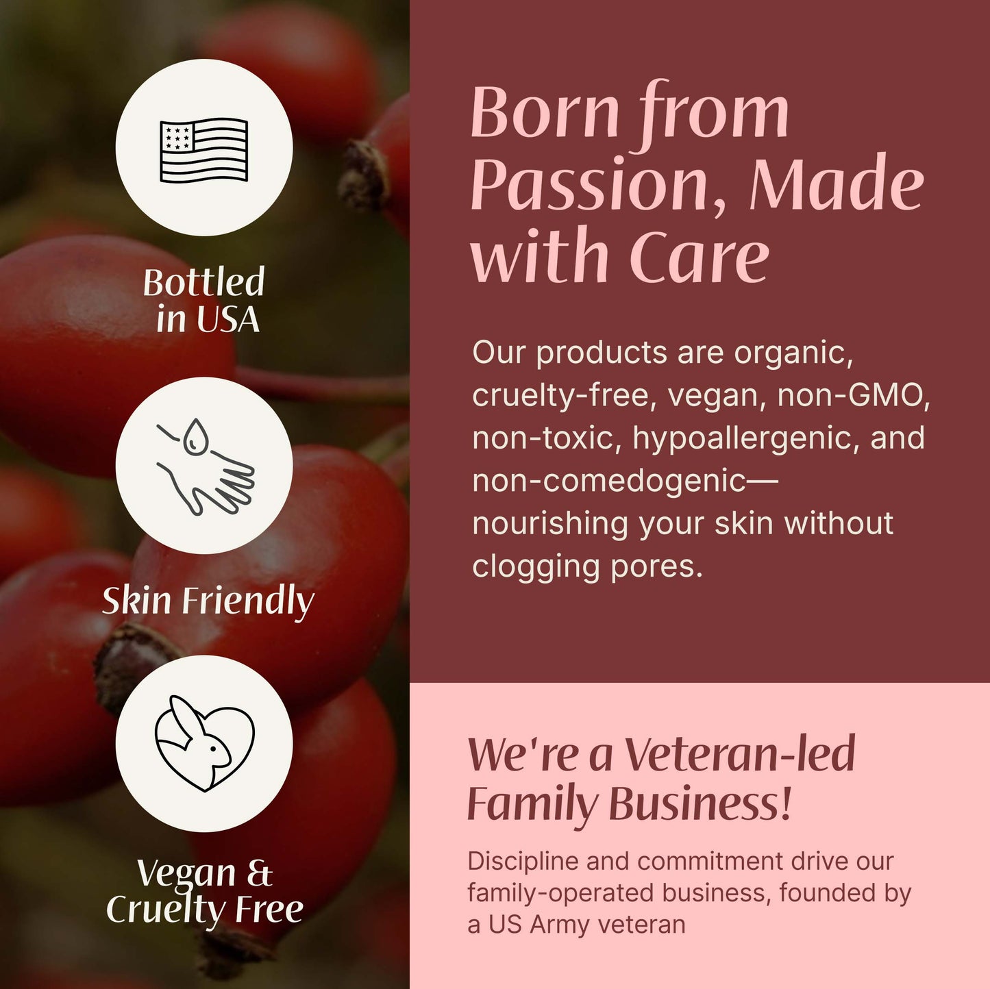 Rosehip Oil Unrefined Cold-Pressed – Nourish Skin & Hair Naturally