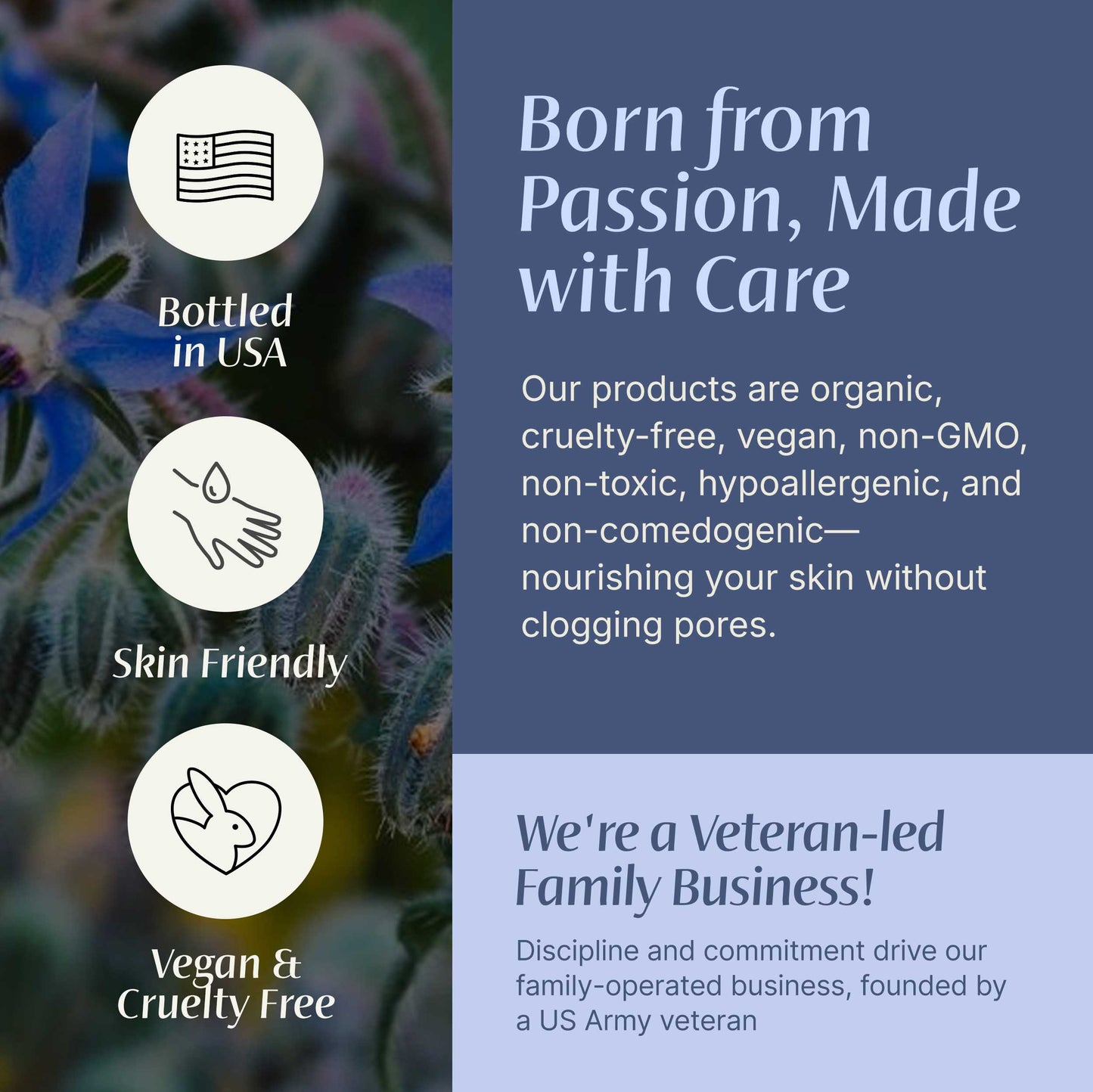 Borage Seed Oil, Organic, Cold-Pressed, Pure Oil for Beauty & Wellness