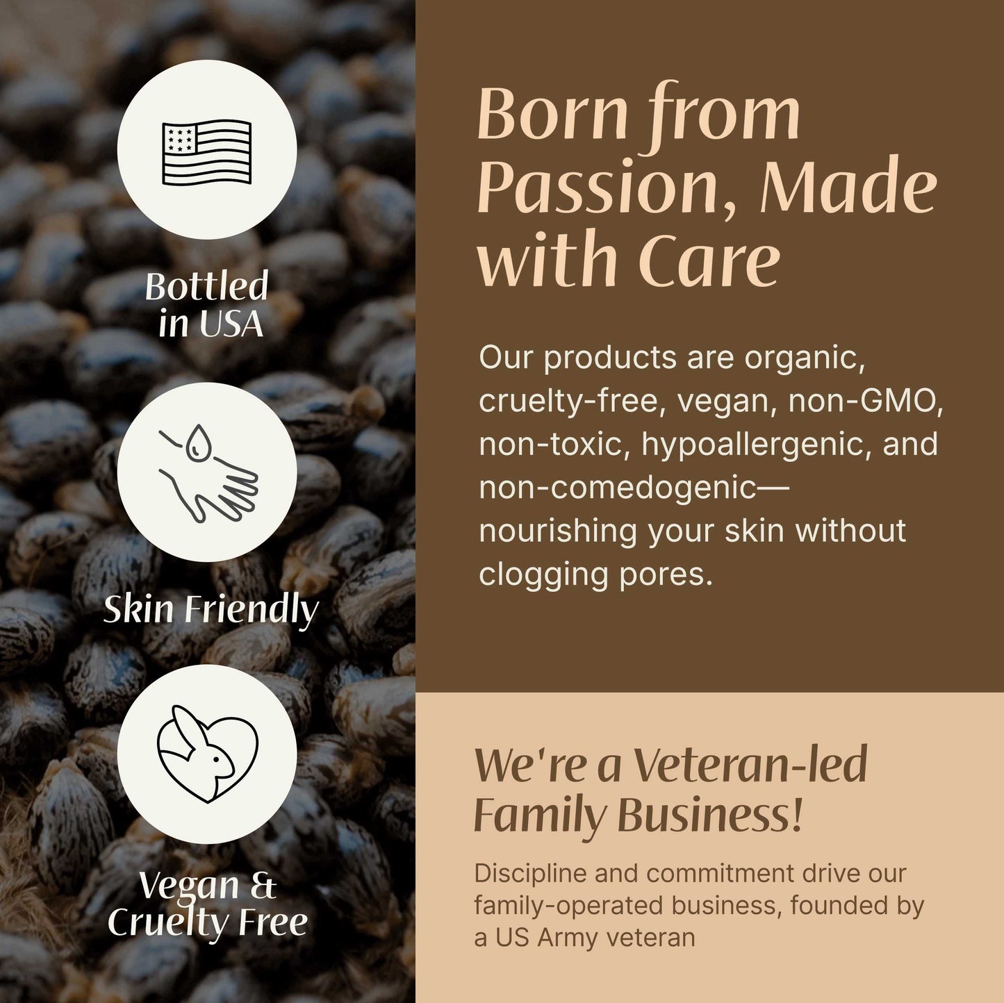 Castor Oil Unrefined Cold-Pressed – Nourish Skin & Hair Naturally