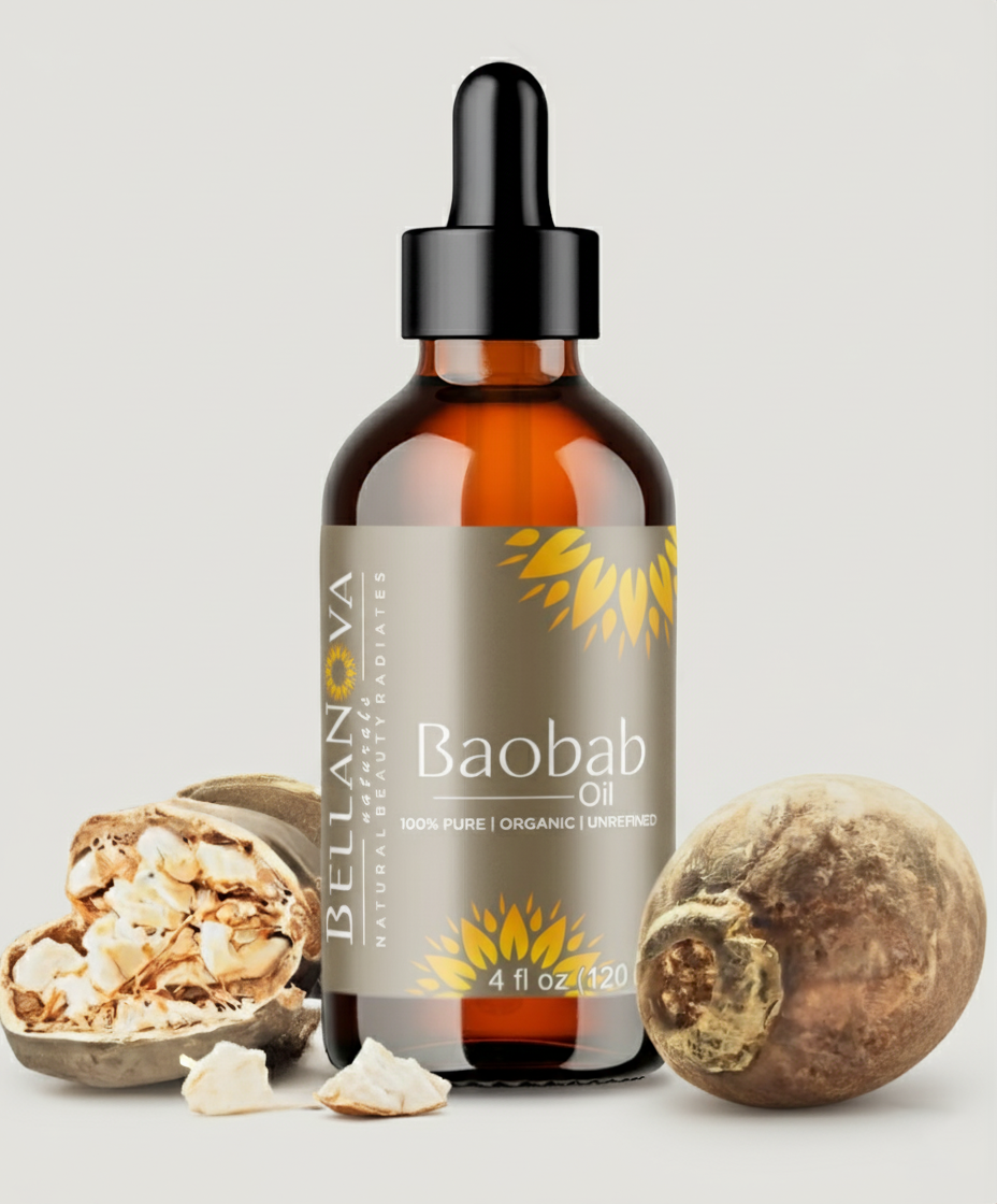Baobab Oil | Cold-Pressed Unrefined Oil for Skincare & Haircare