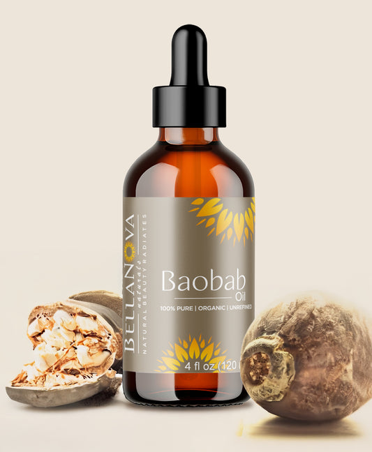 Baobab Oil | Cold-Pressed Unrefined Oil for Skincare & Haircare