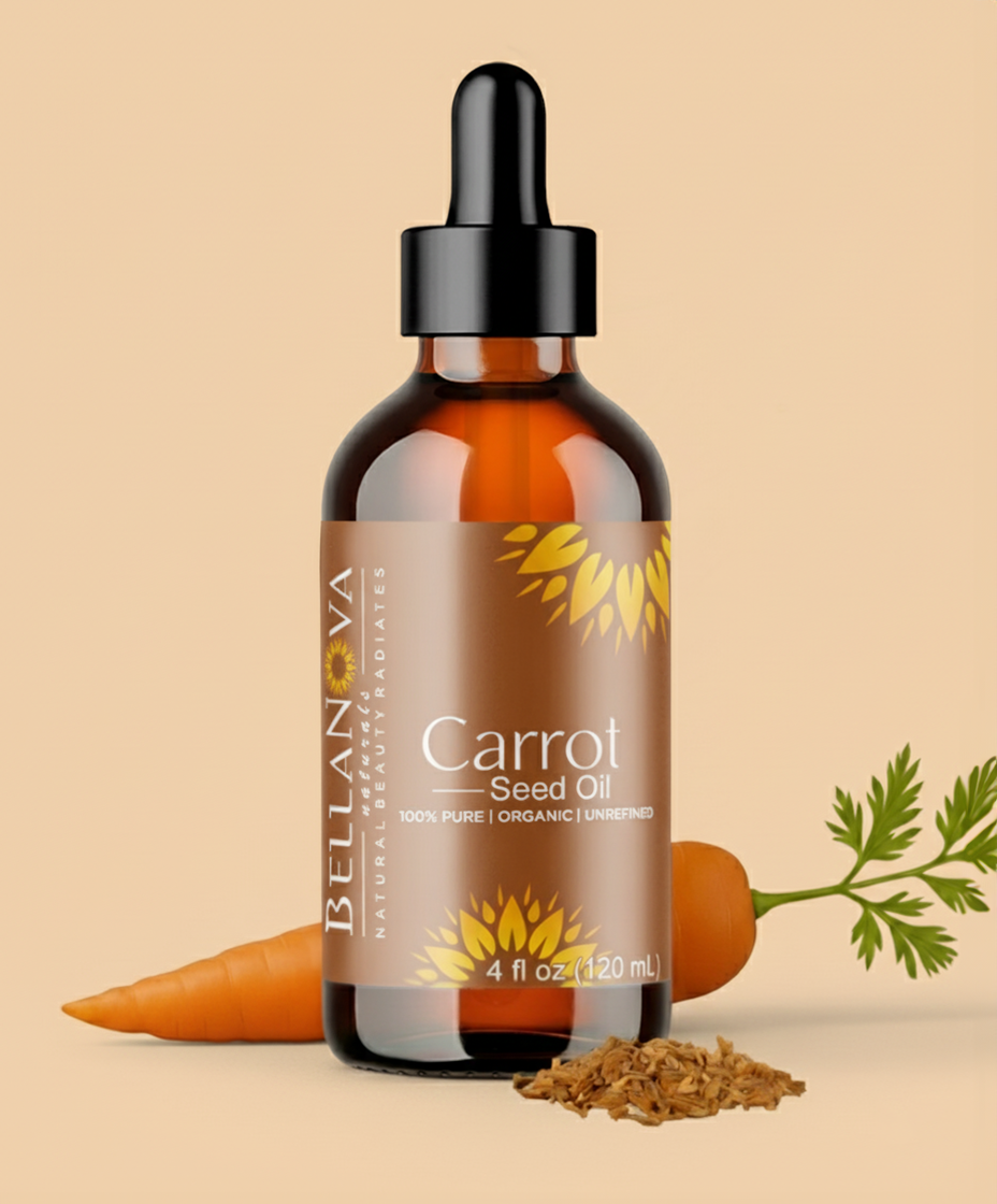 Carrot Oil Unrefined Cold-Pressed – Nourish Skin & Hair Naturally