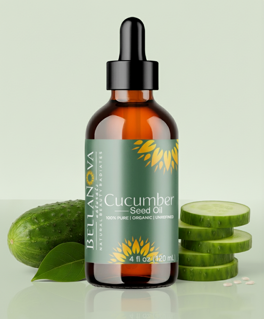 Cucumber Oil Unrefined Cold-Pressed – Nourish Skin & Hair Naturally