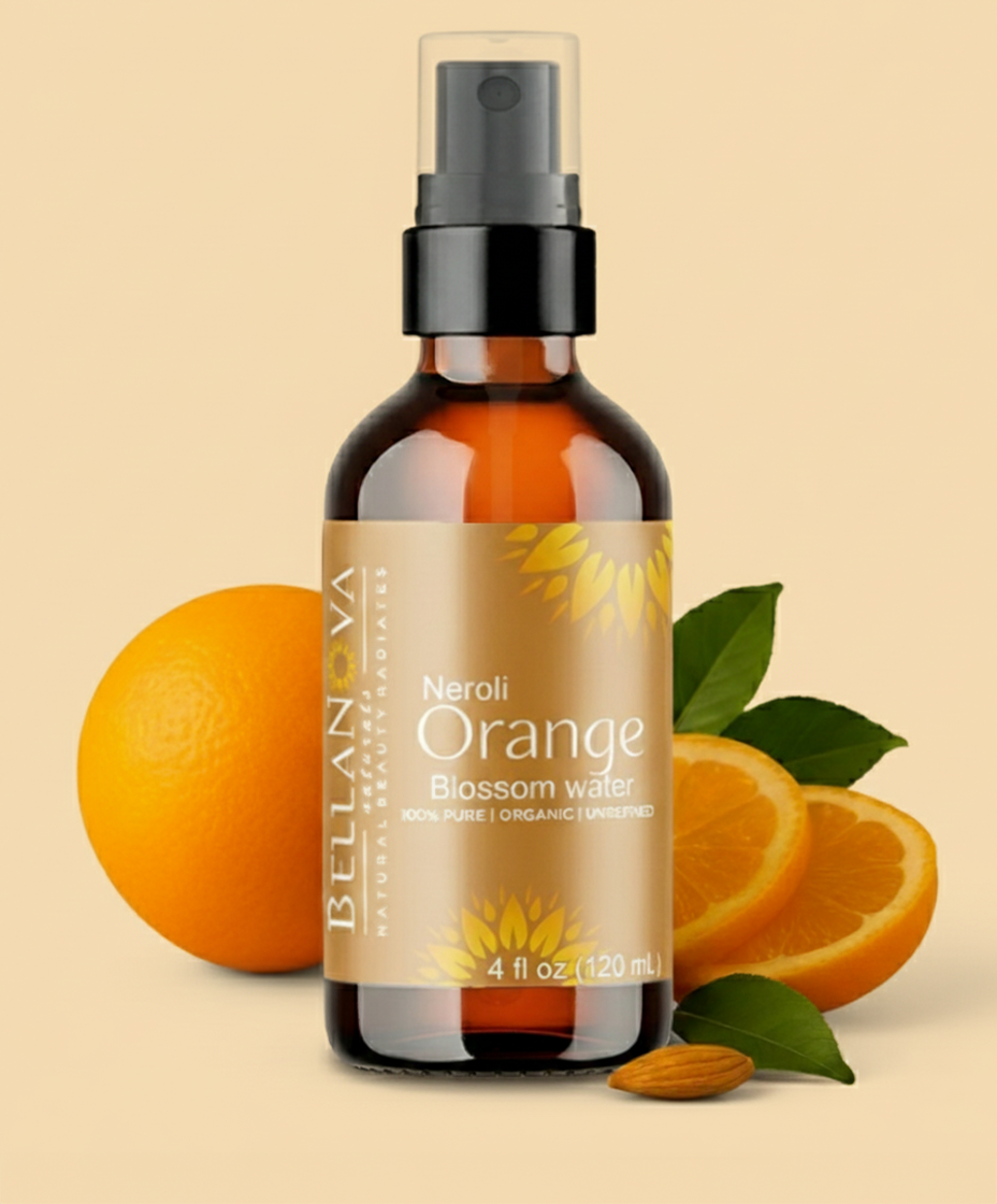 Organic Neroli Orange Blossom Hydrosol – Uplift, Tone & Revive Skin