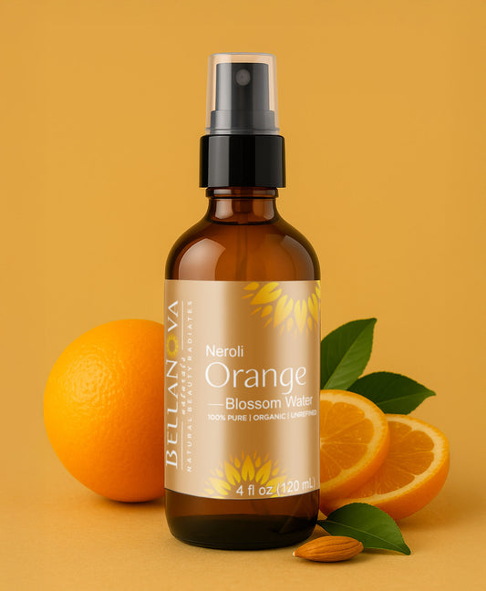 Organic Neroli Orange Blossom Hydrosol – Uplift, Tone & Revive Skin