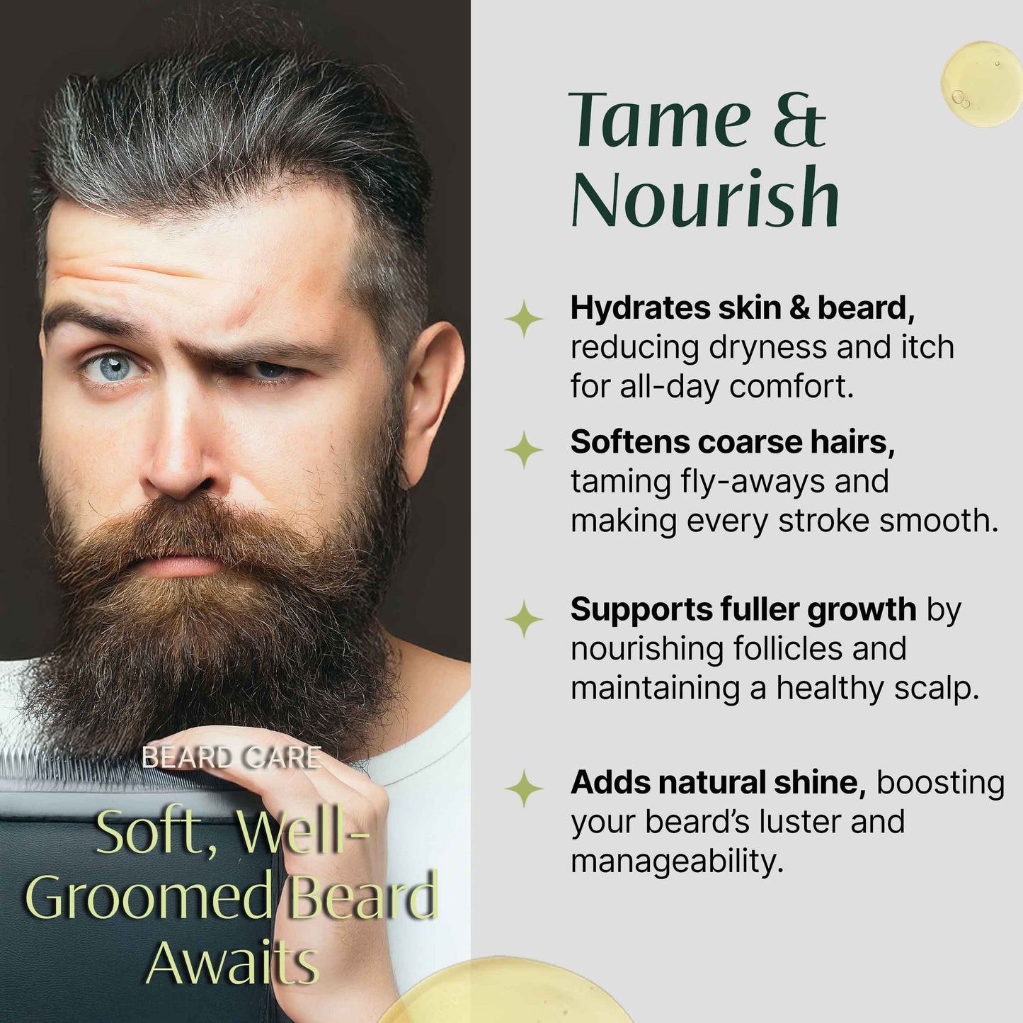 Beard Oil | Unrefined Organic Oil for Beard