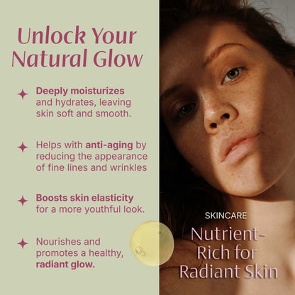 Grape Seed Oil | Unrefined Organic Oil for Skincare & Haircare
