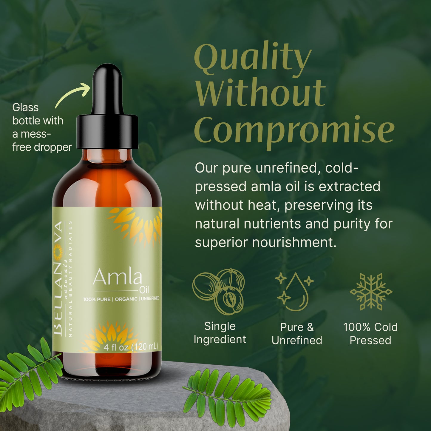 Revitalizing Pure Amla Cold-Pressed Oil