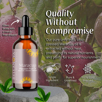 Maracuja Unrefined Cold-Pressed – Nourish Skin & Hair Naturally