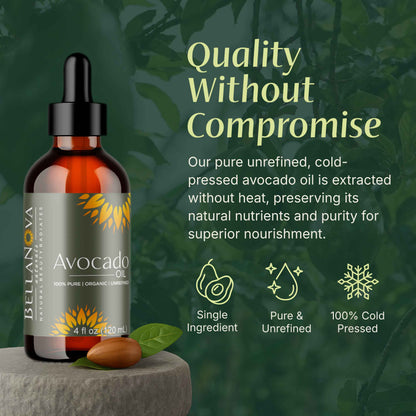 Avocado Oil | Cold-Pressed Organic Oil for Skincare & Haircare