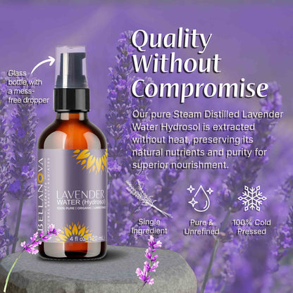 Organic Lavender Hydrosol – Calm, Hydrate & Revitalize Skin