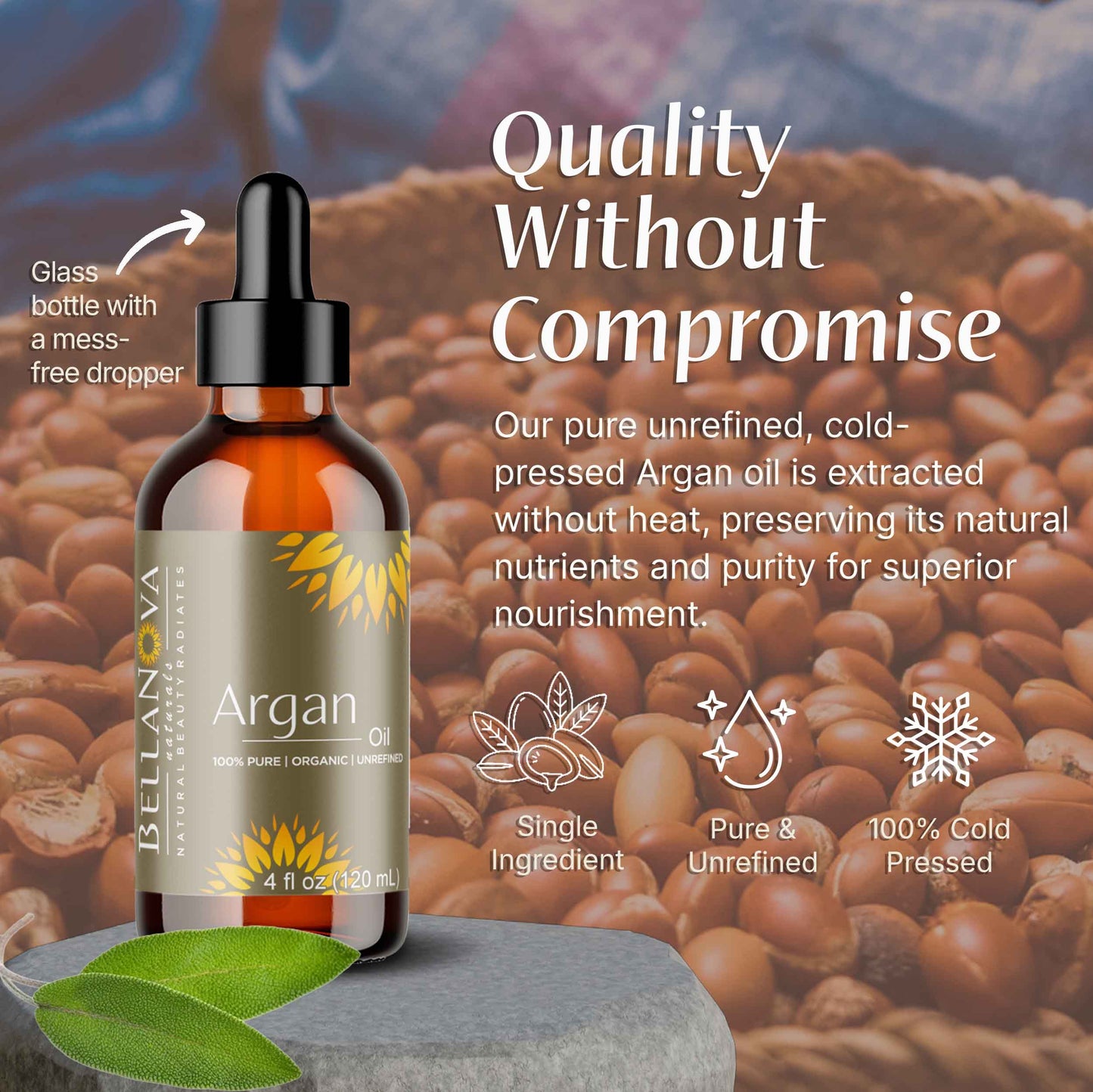 Argan Oil Organic Cold-Pressed – Nourish Skin & Hair Naturally
