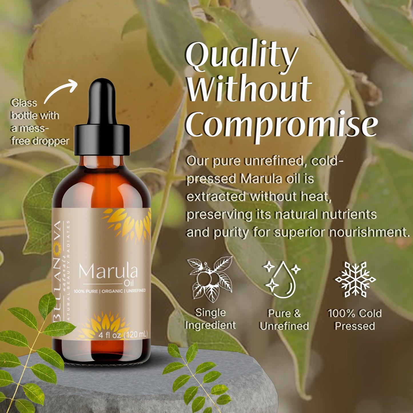 Marula Unrefined Cold-Pressed – Nourish Skin & Hair Naturally