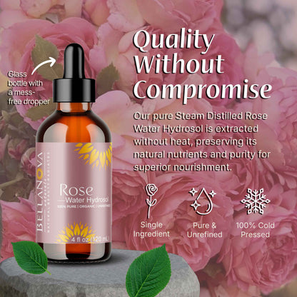 Rose Water Hydrosol Organic