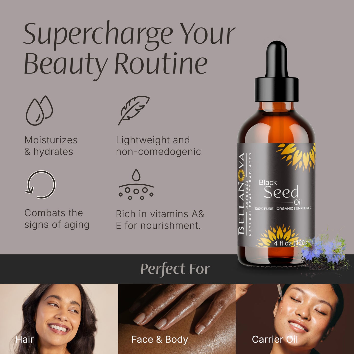 Black seed Oil Unrefined Cold-Pressed – Nourish Skin & Hair Naturally