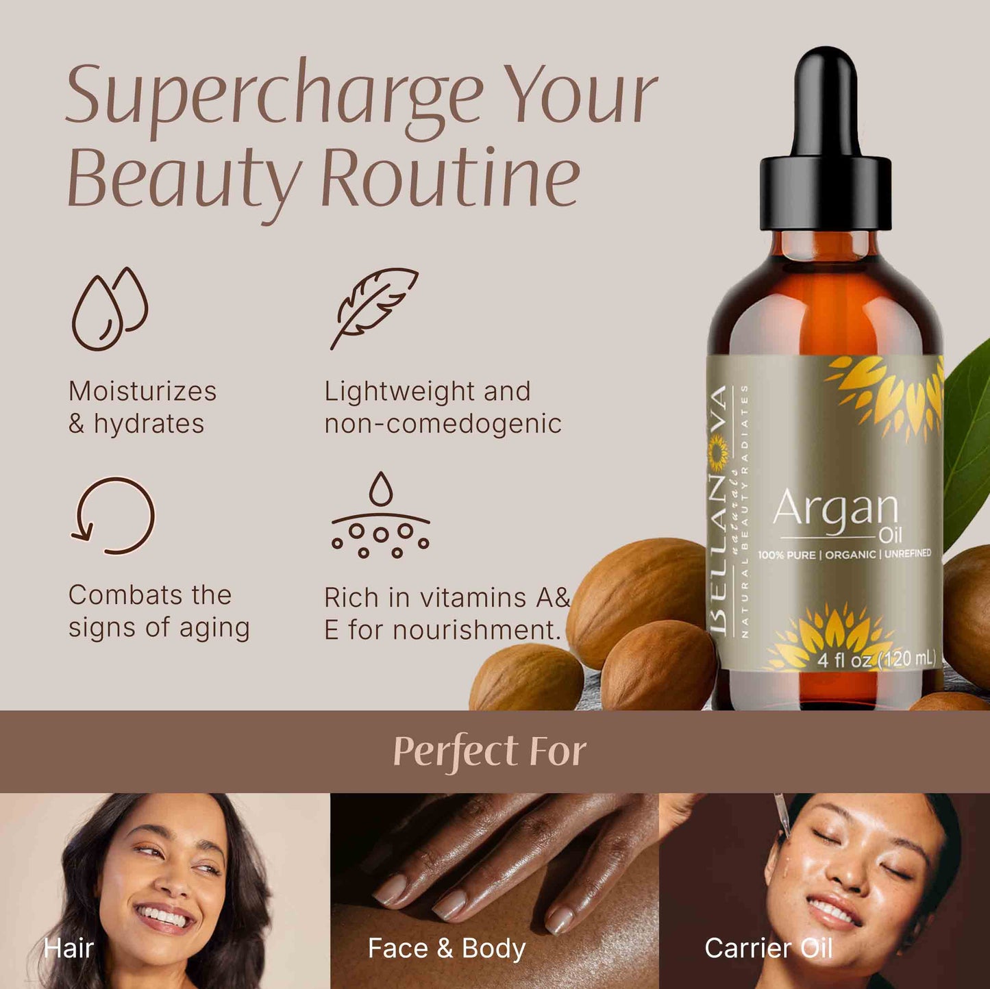 Argan Oil Organic Cold-Pressed – Nourish Skin & Hair Naturally