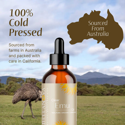 Clear Emu Oil Unrefined Cold-Pressed – Nourish Skin & Hair Naturally