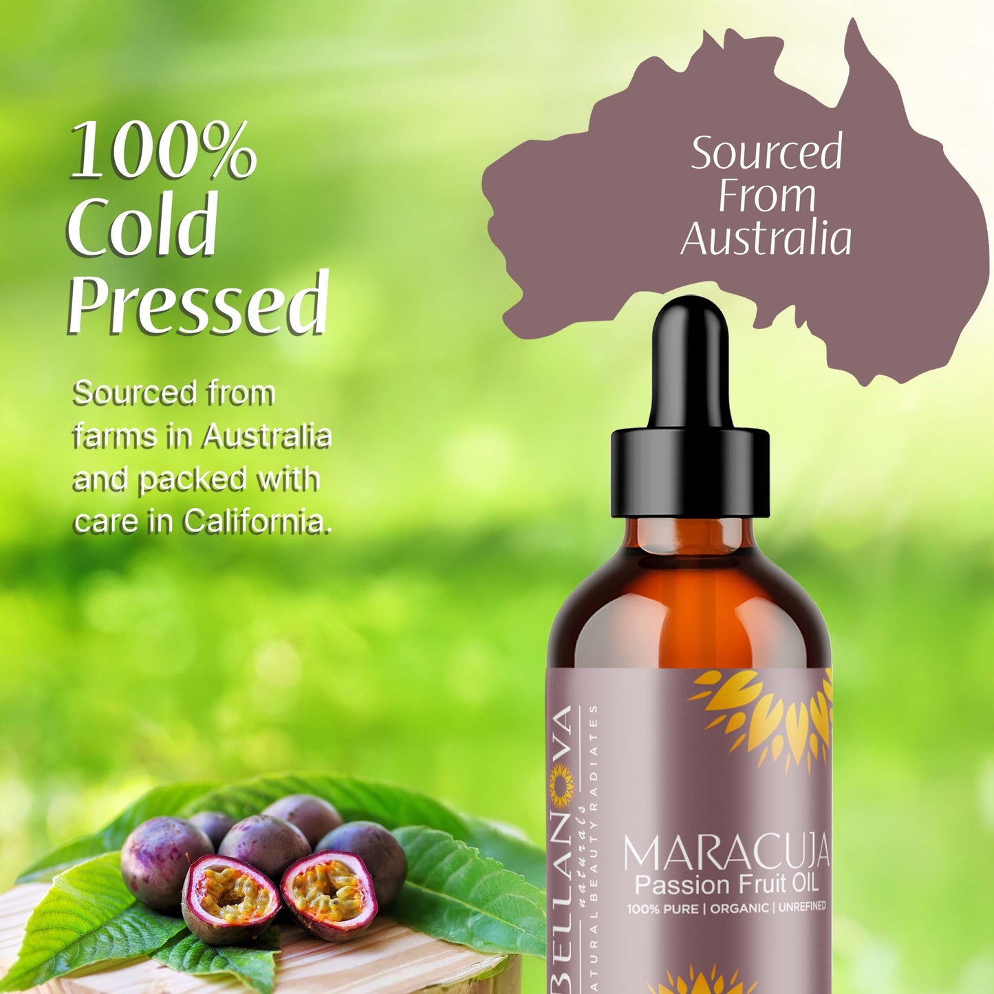 Maracuja Unrefined Cold-Pressed – Nourish Skin & Hair Naturally