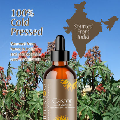 Castor Oil Unrefined Cold-Pressed – Nourish Skin & Hair Naturally