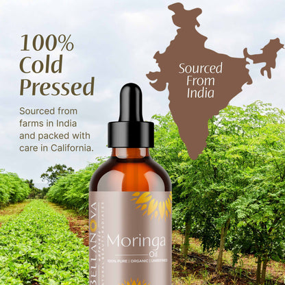 Moringa oil  Organic Cold-Pressed – Nourish Skin & Hair Naturally