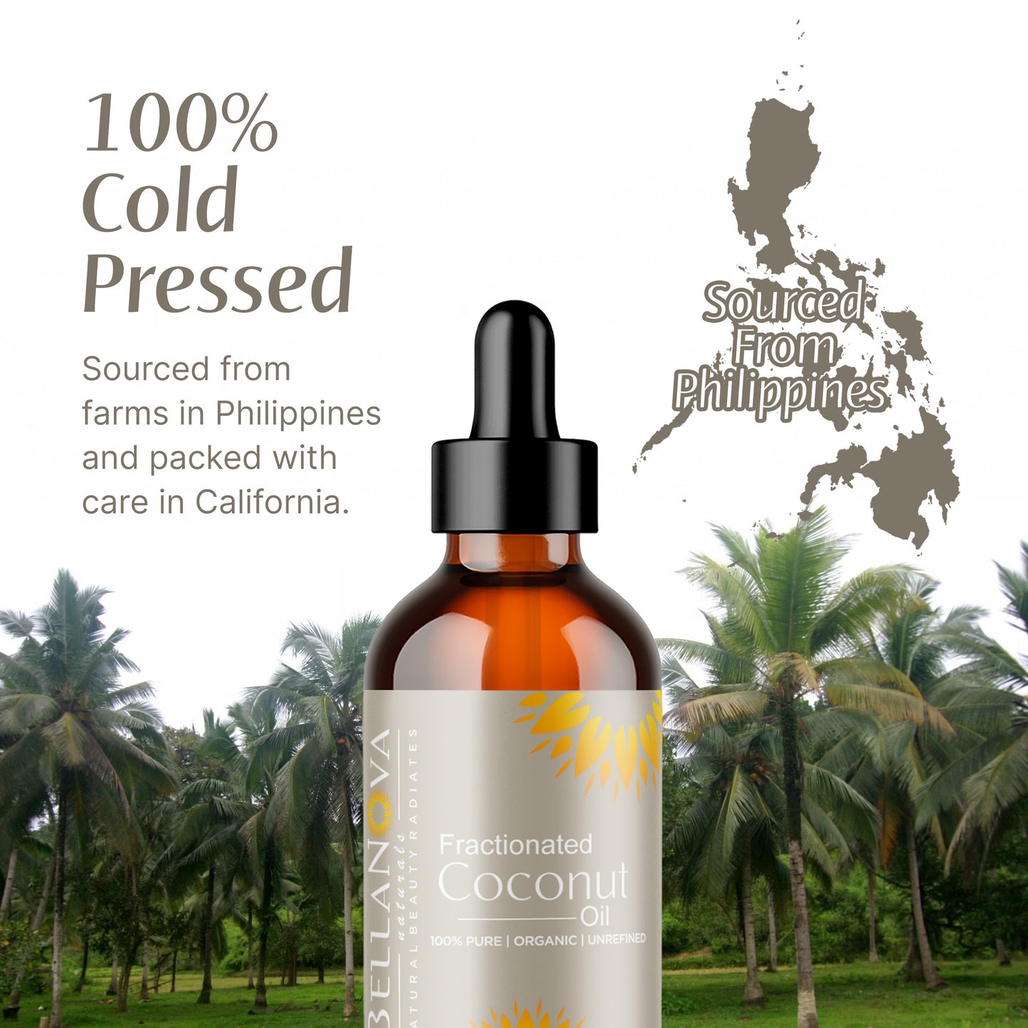 Coconut Oil Unrefined Cold-Pressed – Nourish Skin & Hair Naturally