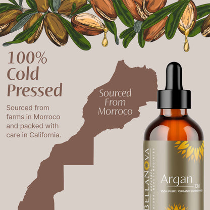 Argan Oil Organic Cold-Pressed – Nourish Skin & Hair Naturally