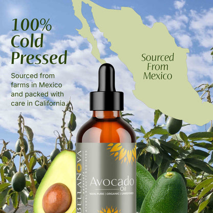 Avocado Oil | Cold-Pressed Organic Oil for Skincare & Haircare