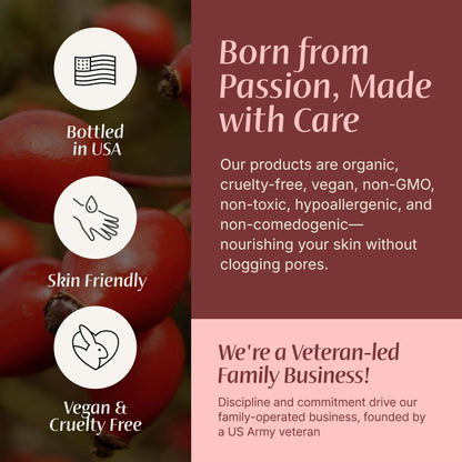 Rosehip Oil Unrefined Cold-Pressed – Nourish Skin & Hair Naturally