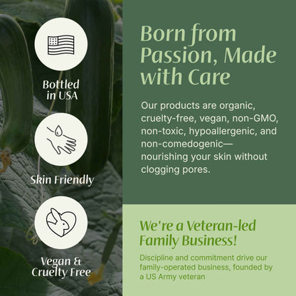 Cucumber Oil Unrefined Cold-Pressed – Nourish Skin & Hair Naturally