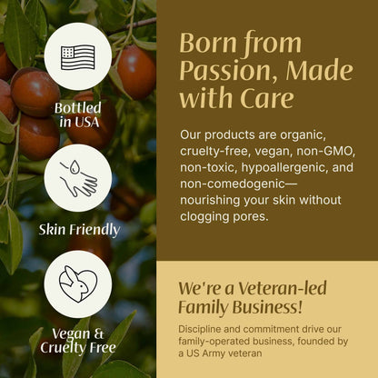 Jojoba Oil | Unrefined Organic Oil for Skincare & Haircare