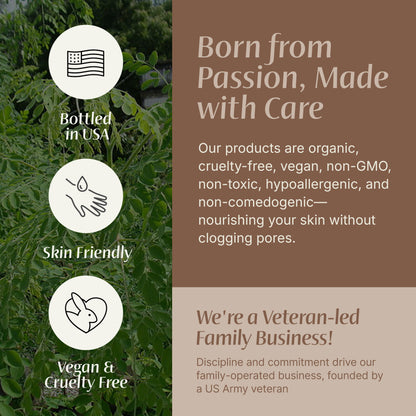 Moringa oil  Organic Cold-Pressed – Nourish Skin & Hair Naturally